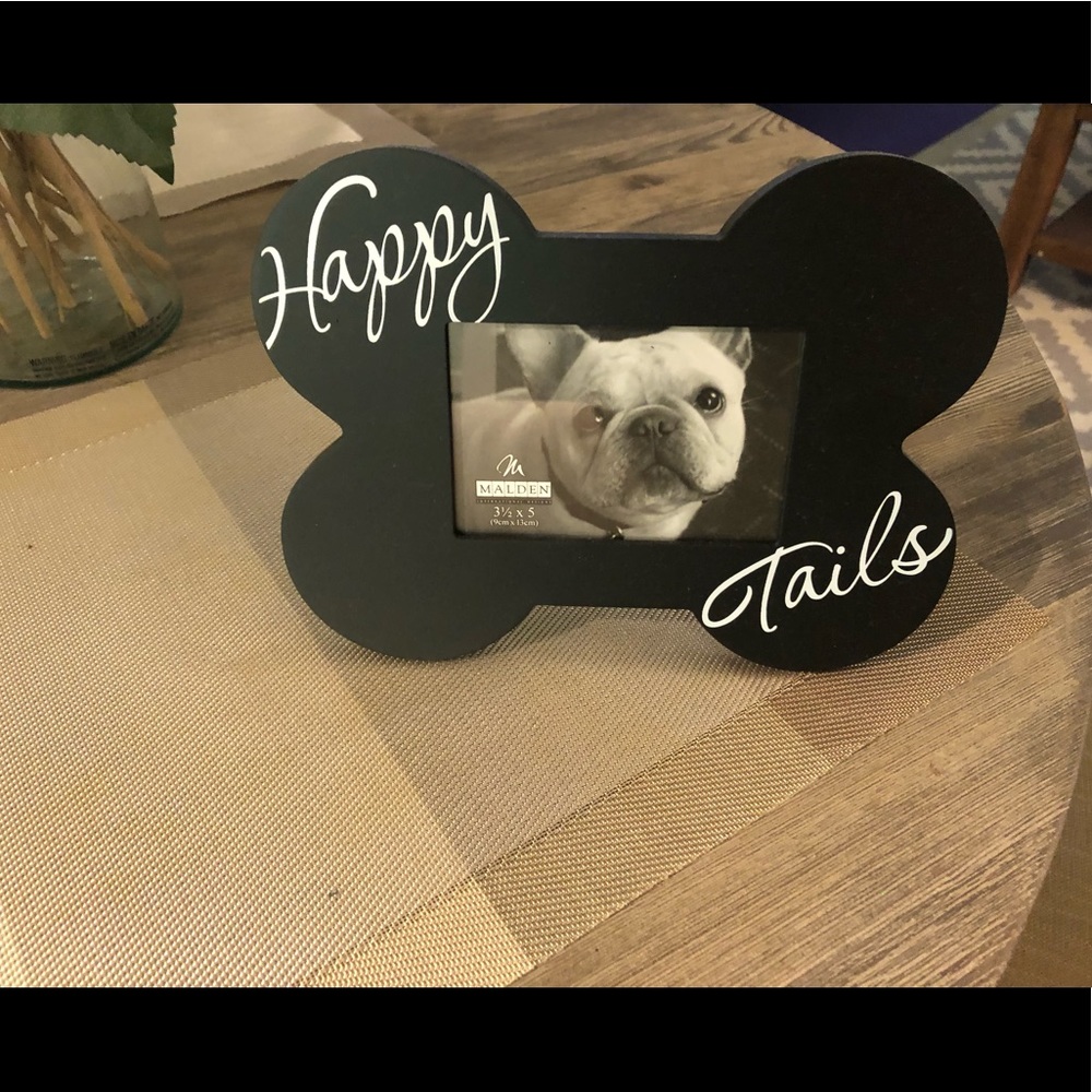 Dog picture frame